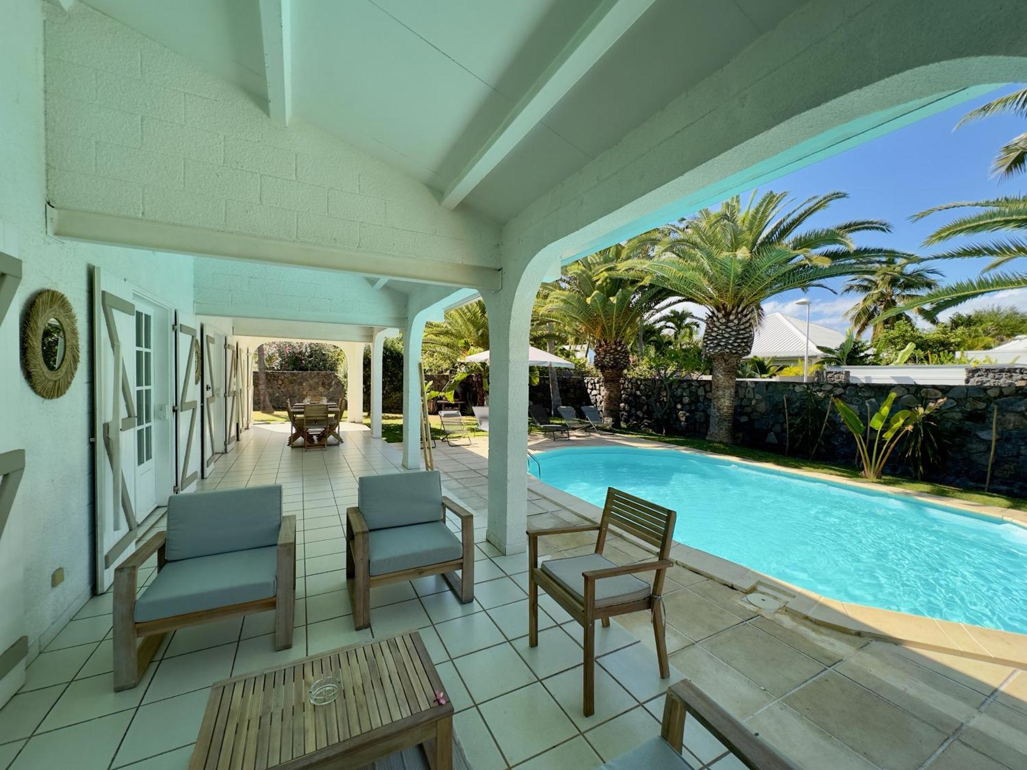 Maldives - Villa Avec Piscine En Plein Coeur De L Hermitage Saint-Gilles Les Bains Exterior photo
